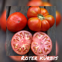 Roter Kürbis